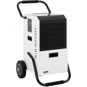 Deshumidificador eléctrico profesional 50 L/24 h - 40-65 m² - 628 m³/h - 7 L - con asa