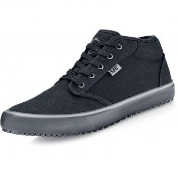 Shoes for Crews - Sandalias con cuña adultos unisex
, color Negro, talla 40 2/3 EU