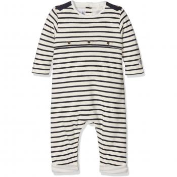 Petit Bateau COMBINAIS Longue, Conjunto de Ropa para Bebés, Écru