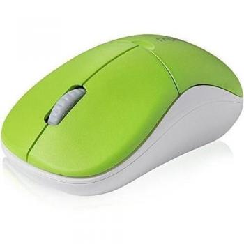 Rapoo 1090P - Ratón (RF inalámbrico, Óptico, Universal, Verde, Ambidextro, USB)