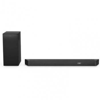 Philips Soundbar 5.1.2 TAB7908 con Subwoofer Inalámbrico - 740W, Dolby Atmos, DTS Virtual:X, Sonido Surround, Control Remoto y Montaje en Pared - Color Negro
