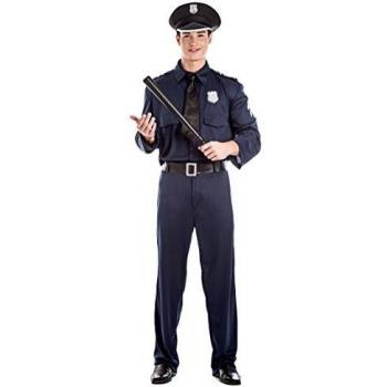 Traje de Policía para Hombre Talla S
