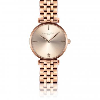 Amelia Parker Gold Shore Link Women's Watch