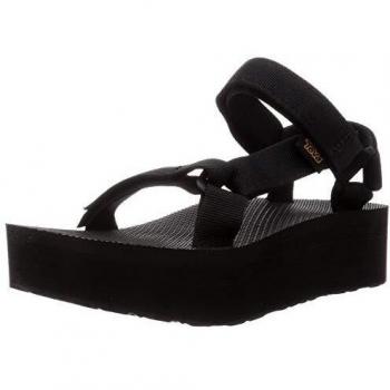 Teva Flatform Universal Sandals - Black, Women's Size 8