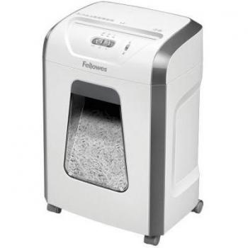 Destructora de documentos Fellowes 15C con capacidad de 15 hojas, nivel de seguridad P4 y papelera de 19 litros