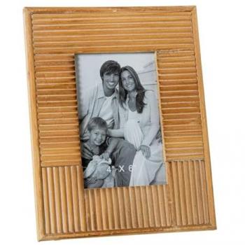 Marco de Fotos Alexandra House Living Marrón Madera 17 x 22 x 2 cm