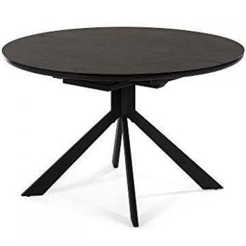 Kave Home - Mesa Extensible de Comedor Haydee Ø 120