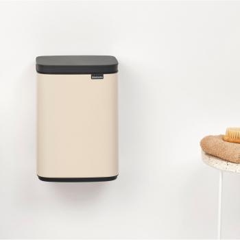 Cubo de Basura Brabantia Bo 4L Beige Suave