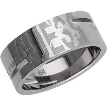Anillo de Acero Guess para Hombre, Modelo UMR11101-64, Talla 20.5 mm
