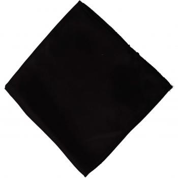 Dolce & Gabbana Black 100% Silk Square Handkerchief Scarf