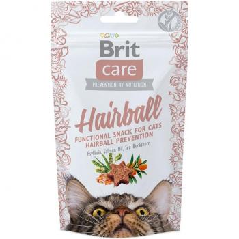 Brit Care Hairball snacks para gatos - 3 x 50 g - Pack Ahorro