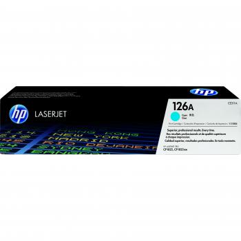 Tóner Original HP CE311A Cian - Impresiones de Calidad para Documentos Profesionales
