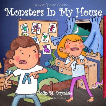 Dibuja tus propios monstruos en mi casa - Juego Creativo de Dibujo Interactivo