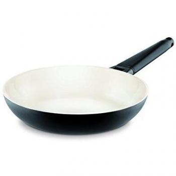 Fundix Castey Induction Fry Pan - Sartén para inducción con mango extraíble, aluminio, Negro , 9.5-Inch