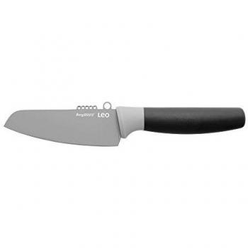 Berghoff 3950043 - Cuchillo para verduras con pelador 11 cm, color gris
