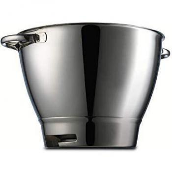 Kenwood 36385A - Bol de acero inoxidable - Accesorio para máquinas de cocina Kenwood, 4,6 L con asas, acero inoxidable