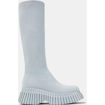 CAMPER BCN Women's Grey Cotton Boots - Size 40