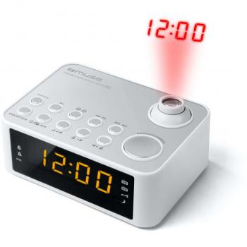 Muse M-178PW Color Blanco- Despertador