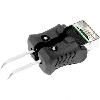 Weller Punta de soldadura tipo Cincel Curvado RTWMS 007 S X, dimensiones 0,7 x 0,4 mm, compatible con Pinzas, serie RTWMS