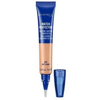 Rimmel London Match Perfection Concelear Corrector Tono 020 Soft Ivory 7 ml