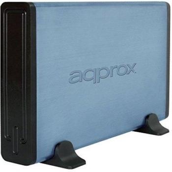 Approx APPHDD01BL Carcasa para disco duro de 3.5 pulgadas, azul
