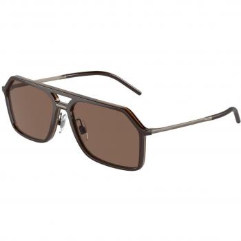 Dolce & Gabbana DG6196 315973 Men's Sunglasses Brown Size 59
