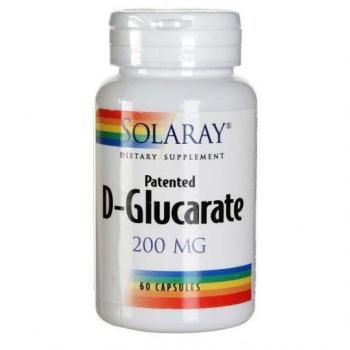 Solaray D-Glucarate Calcium 200mg and 400mg Capsules