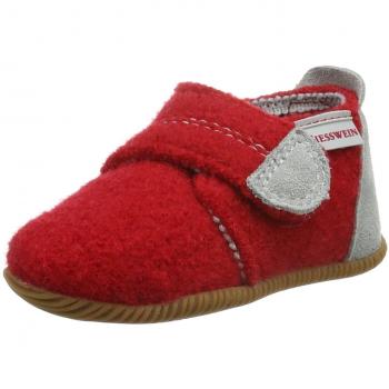 GiessweinOberstaufen - pantuflas sin forro Niñas, color Rojo, talla 25