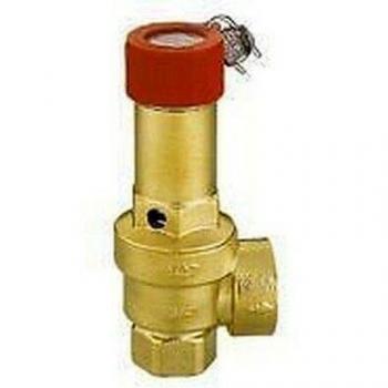 Válvula de Seguridad Caleffi Certificada y Calibrada 1/2 x 3/4, Taratura 8 Bar