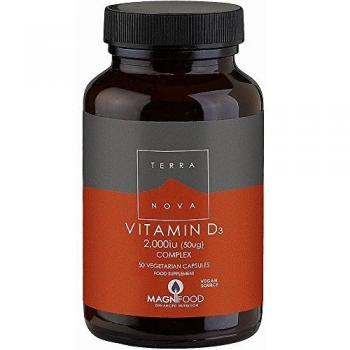 Terranova Vitamin D3 2000iu 50 capsules