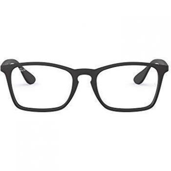 Ray-Ban 0rx 7045 5364 53 Monturas de Gafas, Rubber Black, Hombre