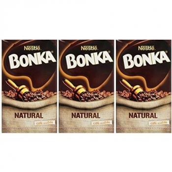 Bonka - Café Molido Natural - Pack de 3 x 250 g