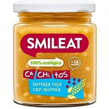 SMILEAT Potito Ecológico Cachitos Lentejas con Quinoa 230g