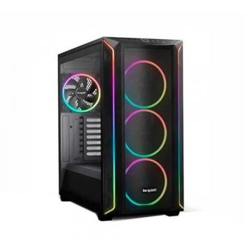 be quiet! Shadow Rock 800 FX Black E-ATX Midi Tower Gaming Case with Tempered Glass Side Panel, ARGB Lighting, and USB 3.2 - Black