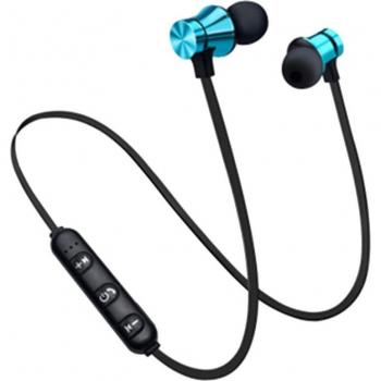 Auriculares Inalámbricos Bluetooth 5.0 HiFi de Graves Estéreo Deportivos con Banda para el Cuello y Micrófono para Smartphones