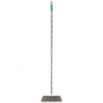VIGAR Escoba Essential Geom con Palo de 130 cm de Longitud, PP, Geometrico