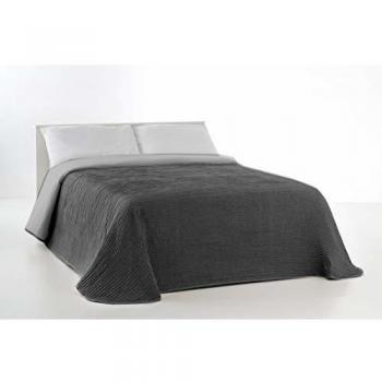 VIALMAN Colcha, Gris, Cama de 105 cm: 200cm x 270cm