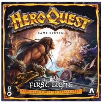 HeroQuest First Light Fantasy Adventure Strategy Board Game for Ages 14+