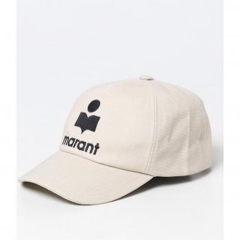 Tyron Cotton Baseball Hat - Size 57 - Ecru for Women