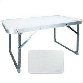 Mesa De Camping Aktive Plegable Blanco 40X60x40 Cm