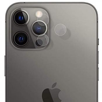 Protector de Cristal Templado para Cámara Trasera de iPhone 12 Pro Max (6.7) - Vidrio Resistente