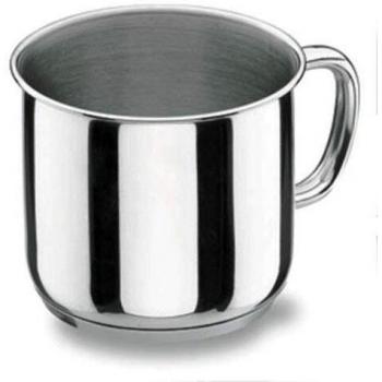 Lacor - 40718 - Pote Cilindrico Vitrocor 18cm Inox