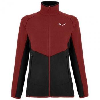 Forro Polar Salewa Paganella Polarlite Rojo Mujer - Talla L
