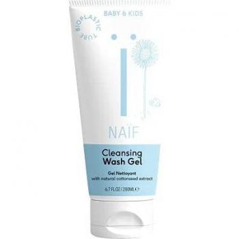 Naif Baby & Kids Wash Gel 200 ml - Cleansing wash gel for children and babies, suitable for body and face