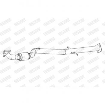 Tubo de escape WALKER 10911 para Astra J Sports Tourer (P10) 1300mm 4,7kg