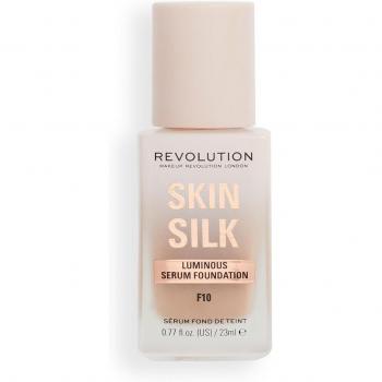 Makeup Revolution Skin Silk Serum Foundation Light Illuminating Foundation Shade F10 23 ml