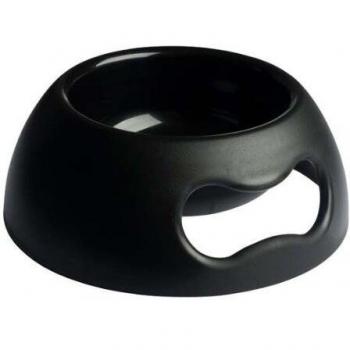 United Pets Dog Feeder Black Polypropylene (Ø 24.5 cm, 1.1 L)