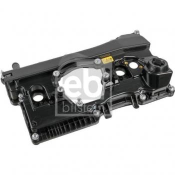Tapa de balancines FEBI BILSTEIN 178579 con características de calidad OEM, fabricada en material duradero, diseñada para un ajuste preciso en motores específicos, incluye juntas y tornillos necesarios para la instalación