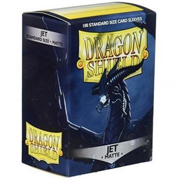 Dragon Shield Standard Matte Jet Sleeves (100 Count)