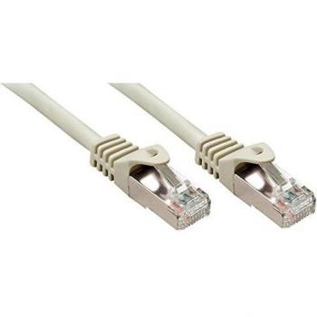 Lindy 0.5M Cat.5e F/UTP Snagless Network Cable - Gray